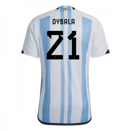 Completo Calcio Argentina Dybala 21 Divisa Prima Mondiali 2022